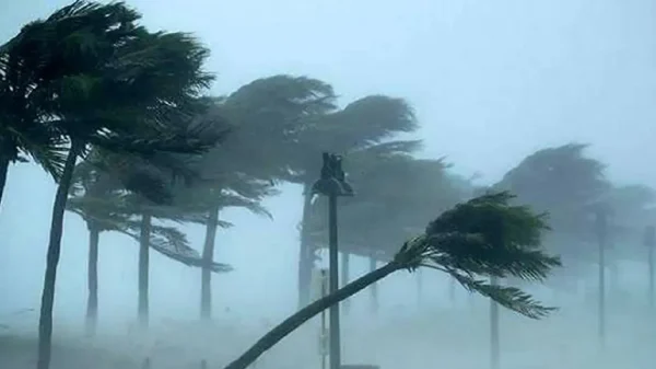 দেশের সাত জেলার ওপর দিয়ে সর্বোচ্চ ৬০ কিলোমিটার বেগে ঝড় ও বজ্রবৃষ্টি হতে পারে বলে পূর্বাভাস দিয়েছে আবহাওয়া অধিদপ্তর।
